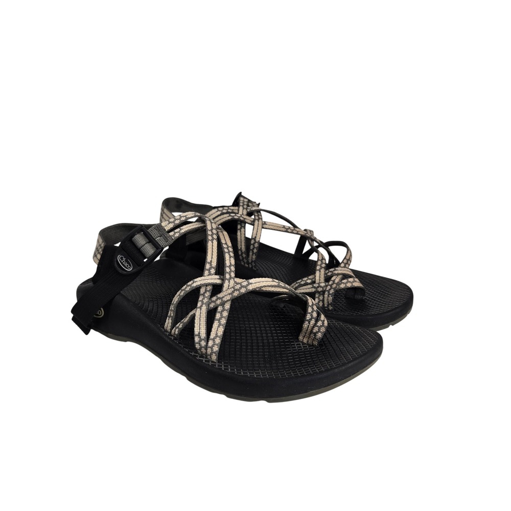Chaco Z/Cloud X Women's Size 10 Sandal Adventure Hiking Water Sport‎ Beige Black